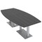 Skutchi Designs 45 in W, 96 in L, 29 in H, Engineered Wood Top, Grey HAR-BOT-46x93-DOU-ASIANNIGHT - alternate 1